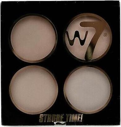 W7 Strobe Time It's Glow Time 4 Schimmernde Puder Strobe Bronzer Blusher (Highlighter)