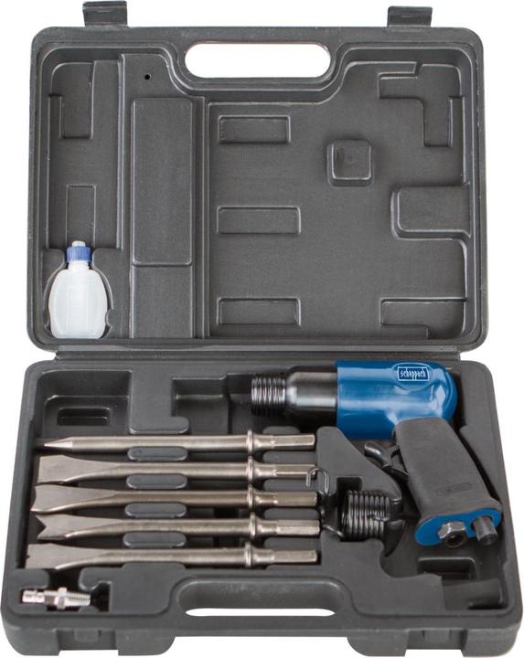 Actual product image Scheppach Compressed air chisel hammer set (Air blast)