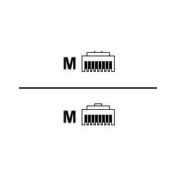Thumbnail - HPE E Cable, RJ45 to RJ45, M/M (UTP, CAT5e, 7.50 m), Netzwerkkabel