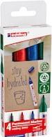 Image du produit Edding 3000 Marqueurs permanents couleurs assorties 1,5 - 3,0 mm, 4 pcs. (triés par couleur, 3 mm, 4 x)