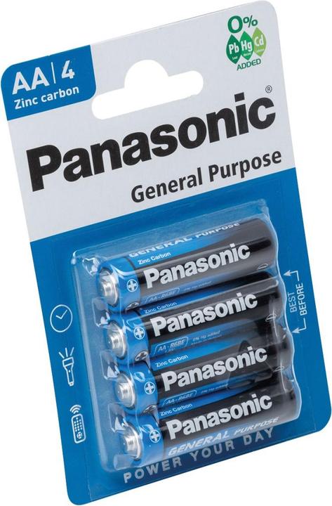 Produktbild Panasonic Batterie Mignon R6 (48 Stück VE) AA (48 Stk.)