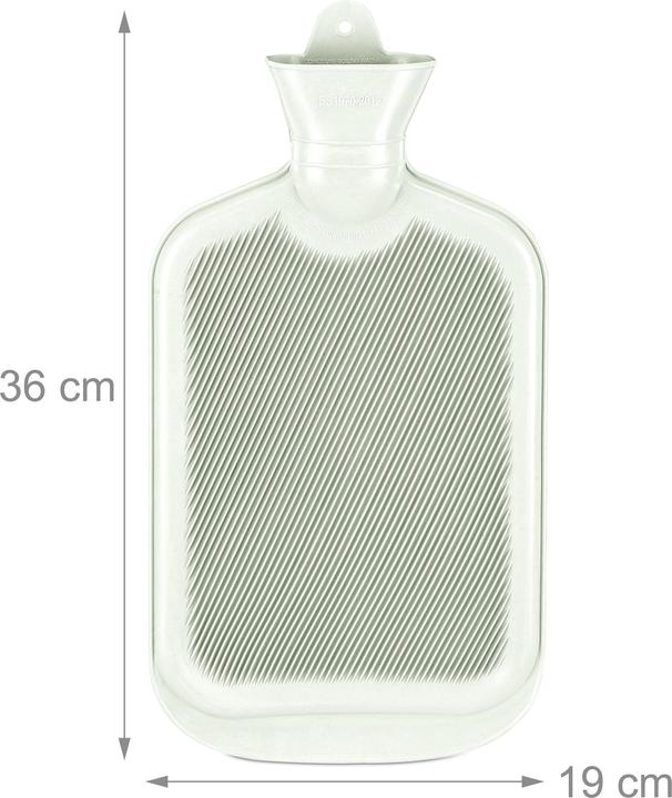 Actual product image Relaxdays Hot water bottle (2 l)