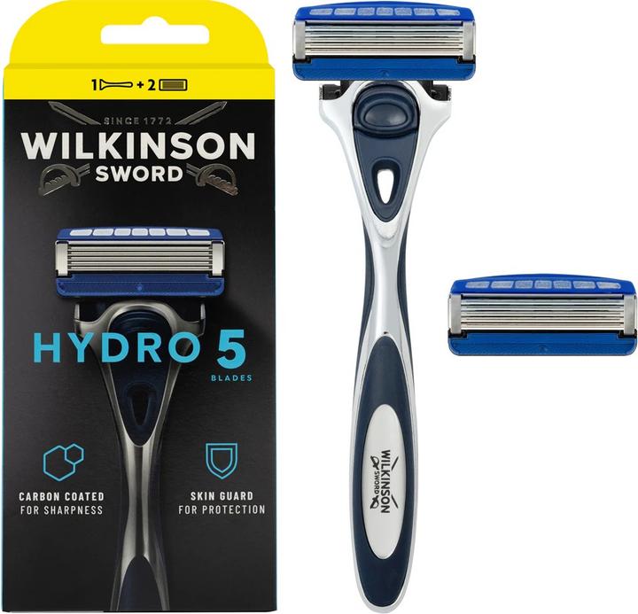 Actual product image Wilkinson Hydro5 Razor with Replacement Blades
