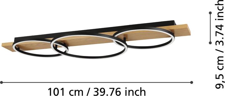 Actual product image EGLO Boyal (3400 lm)