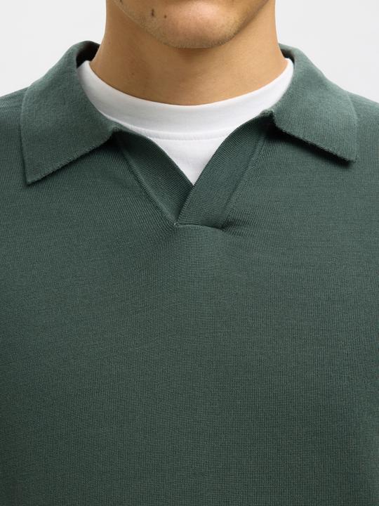 Produktbild Selected Homme 100% Merinowoll Polohemd aus Strick (XL)