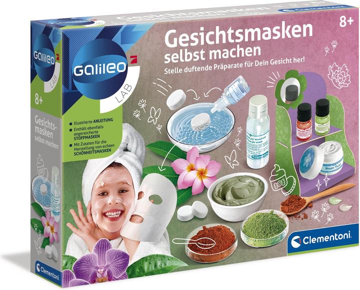 Actual product image Clementoni Make Your Own Face Masks D