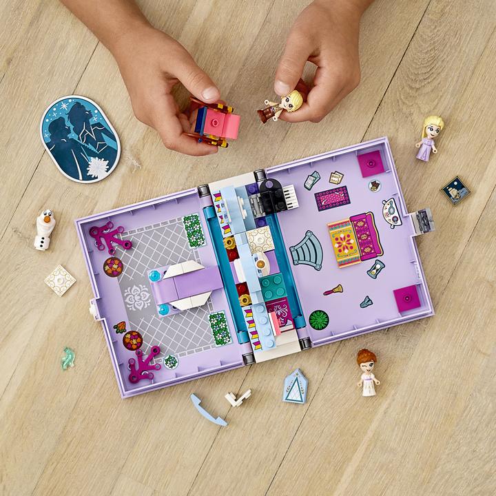 Actual product image LEGO Anna and Elsa's fairy tale book (43175, LEGO Disney)