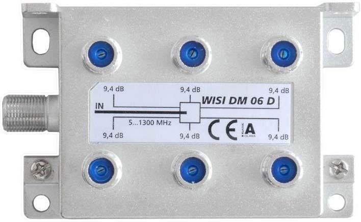 Actual product image WISI 75109 Cable Splitter or Combinator Cable Splitter Silver (Cords)