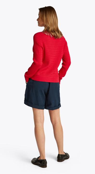 Produktbild Tommy Hilfiger Felpa con Cappuccio a Collo Alto e Maniche Lunghe (L)