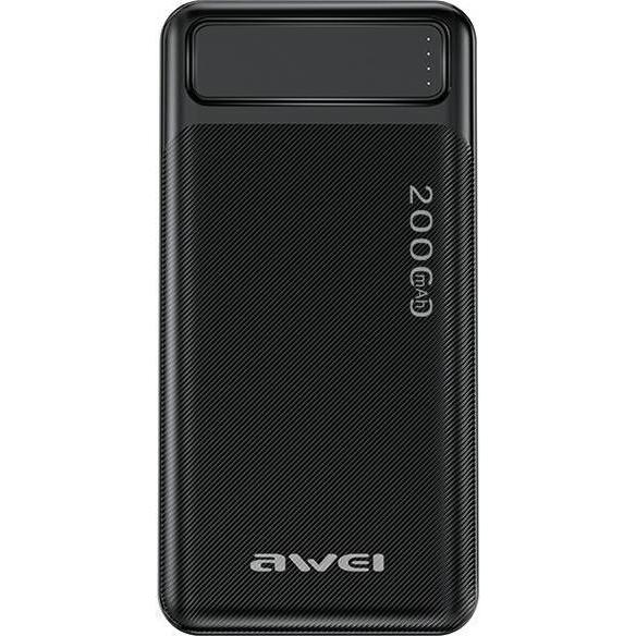Thumbnail - Awei P6K (20000 mAh), Powerbank, Schwarz