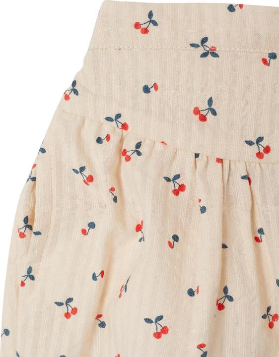 Produktbild Vertbaudet Baby-Set aus Ã¤rmelloser Bluse und weiter Hose mit Kirschen-Motive (62)