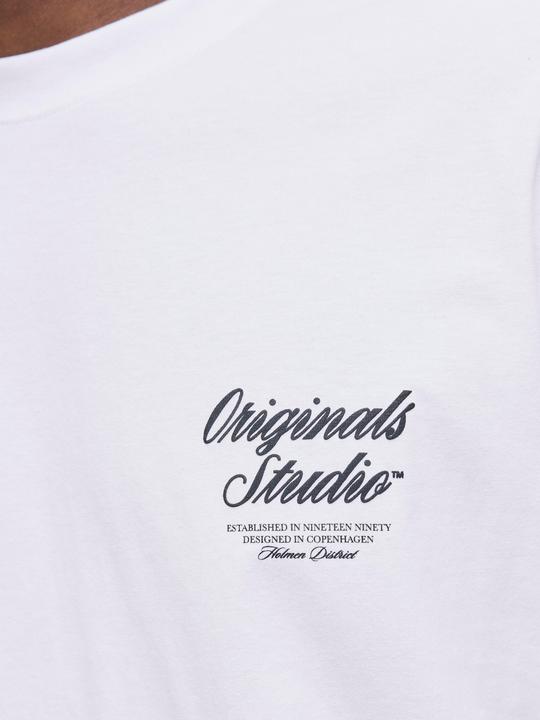 Actual product image Jack & Jones Jornorrebro Typo Tee Ss Crew Neck Noos (M)