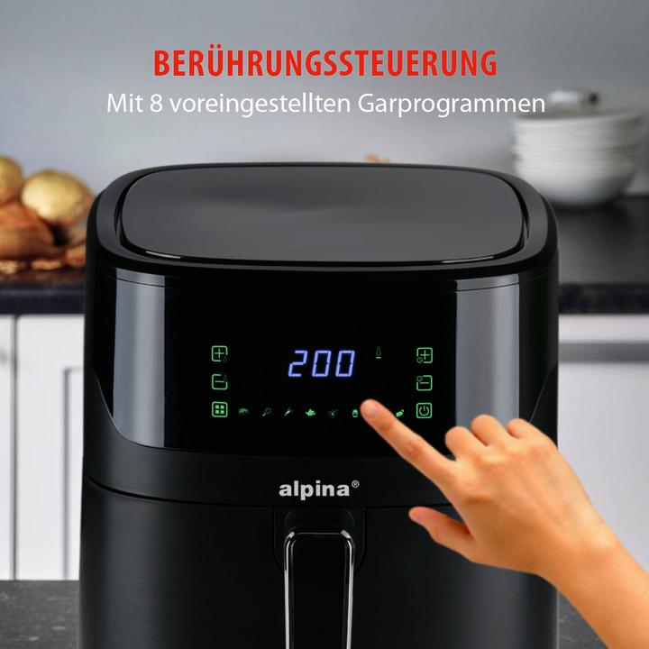 Image du produit alpina Heissluftfritteuse 1600W 6 Lite