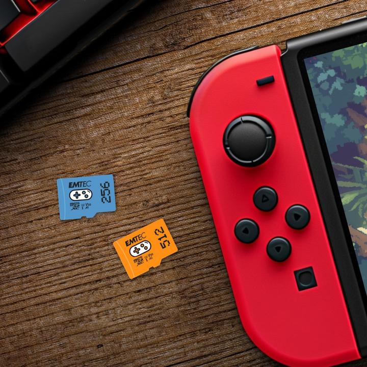 Actual product image Emtec Gaming (256 GB, microSDXC, U3, UHS-I)