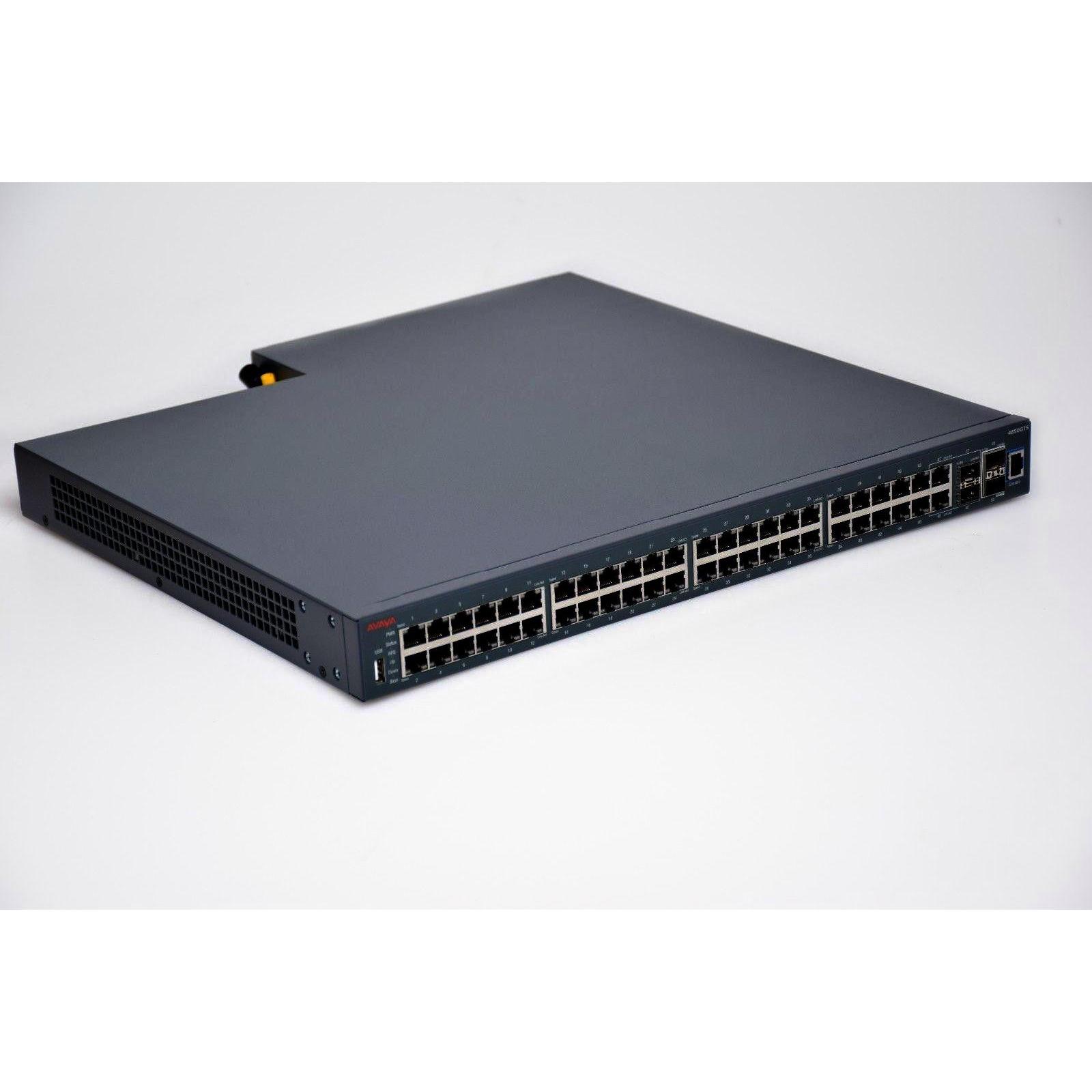 Thumbnail - Avaya Ers 4850gts (52 Ports), Netzwerk Switch, Schwarz