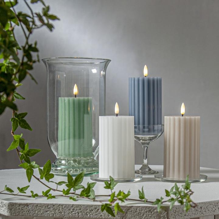 Actual product image Star Trading LED Pillar Candle Flame Stripe (1 x)