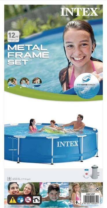 Produktbild Intex Metal Frame (Ø 366 x 76 cm)