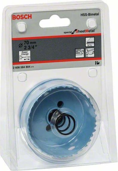 Produktbild Bosch Professional Zubehör Lochsäge Special Sheet Metal, 70 mm, 2 3/4-Zoll (70 mm)