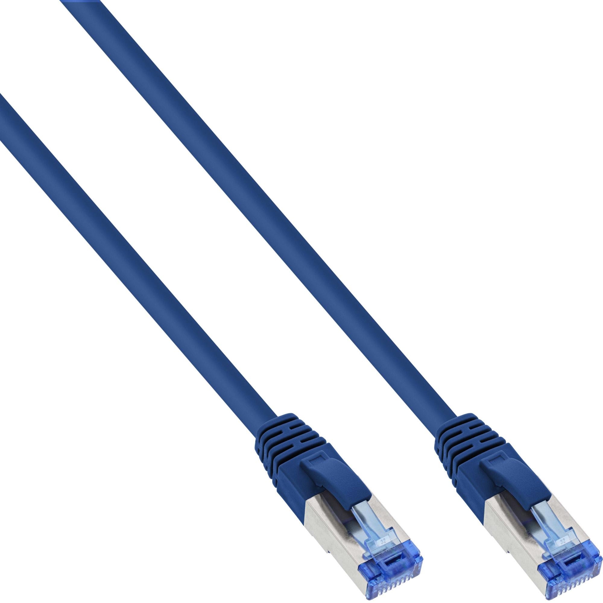InLine Patchkabel Cat.6A, S/FTP (PiMf), 500MHz (S/FTP, CAT6a, 1 m), Netzwerkkabel