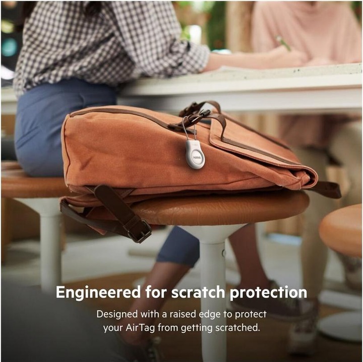 Actual product image Belkin AirTag Anhänger mit Drahtseil