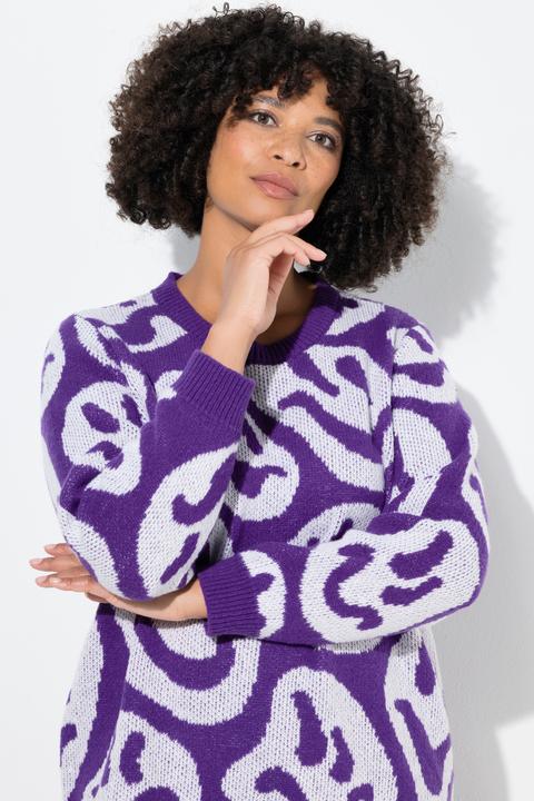 Produktbild Angel of Style Pullover, Straight Fit, Smiley-Muster (54)