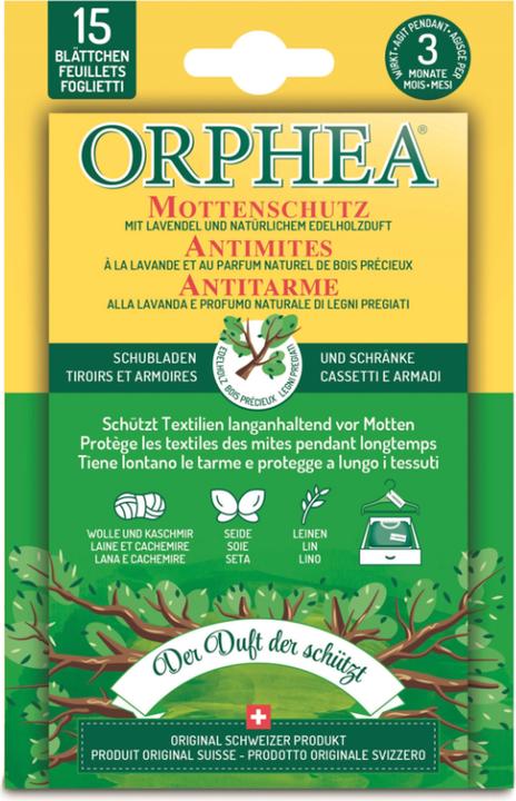 Immagine prodotto Orphea La protezione antitarme lascia una preziosa fragranza di legno (203.55 ml)