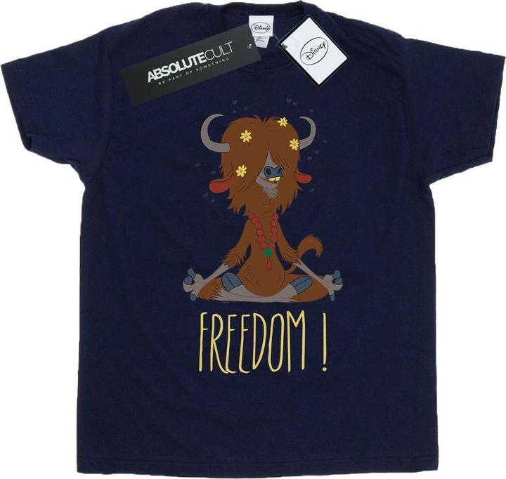 Actual product image Disney Mens Zootropolis Yak Freedom T-Shirt (XL)