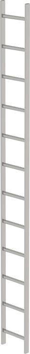 Image du produit Munk Echelle de cuvette Acier inoxydable V4A 300mm Largeur utile 12 échelons (336 cm)