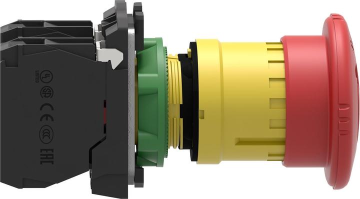 Produktbild Schneider Electric Emergency Stop Twist release Red 2NC