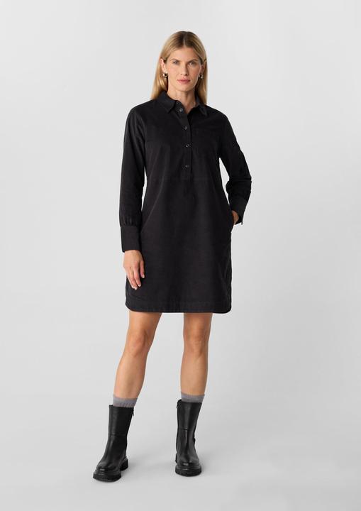 Image du produit Comma Kleid Hemdblusenkleid aus Feincord (36)