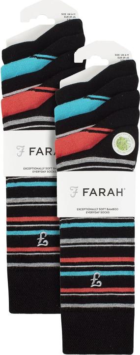 Farah 10 Paar Multipack Socken Aus Hellem Bambus Für (10er Pack, 39 - 45)