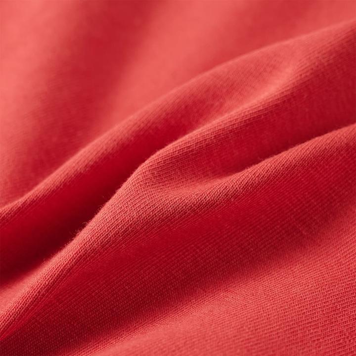 Immagine prodotto VidaXL Camicia da bambino a maniche lunghe rosso scuro 116,Materiale: 95 % cotone (116)