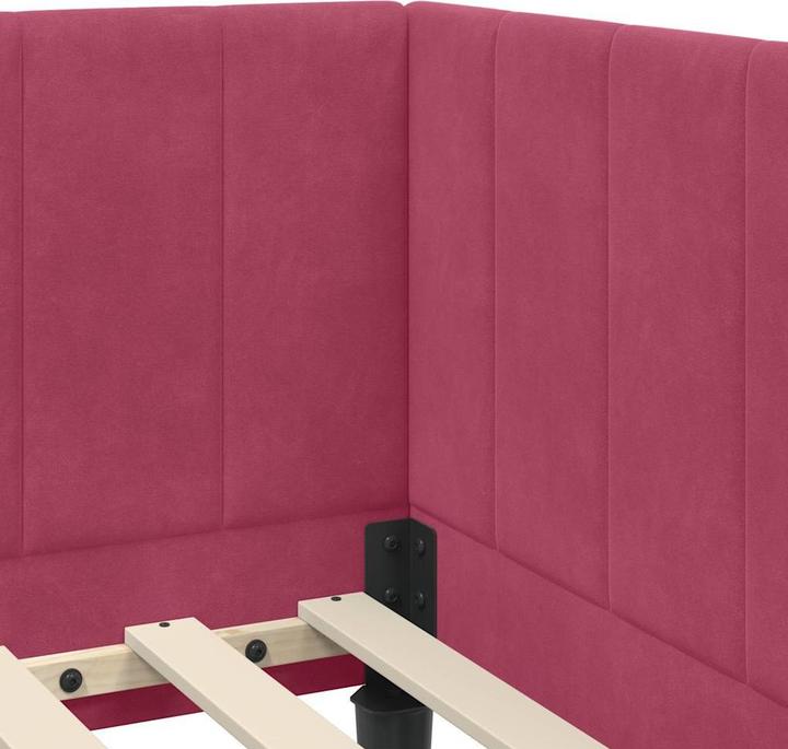 Actual product image vidaXL Eckbettgestell (80 x 200 cm)