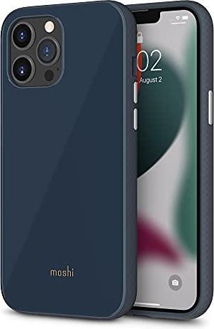 Image du produit Moshi iGlaze Slim Hardshell Case - Étui pour iPhone 13 Pro Max (système SnapTo) (Bleu Adriatique) (Apple iPhone 13 Pro Max)