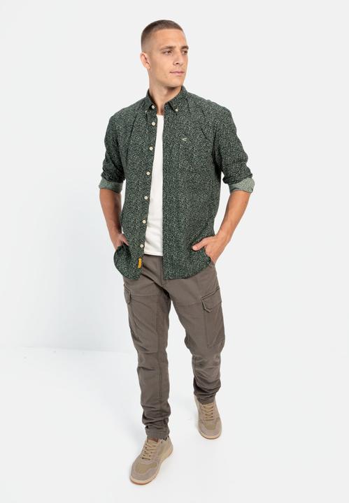 Image du produit Camel Active Chemise à manches longues avec imprimé minimal (M)