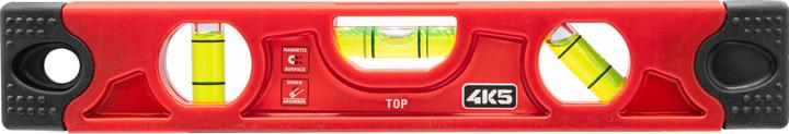 Actual product image Kapro 4K5 603.111 TOP Torpedo spirit level with magnetic V-nut for pipes and cable ducts