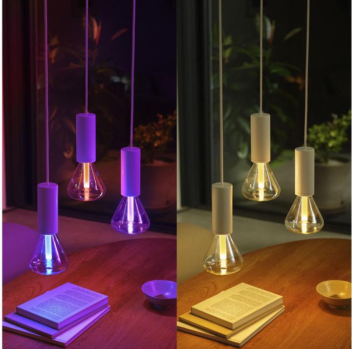 Image du produit Philips Hue White & Color Ambiance Lightguide Triangle (E27, 6.80 W, 500 lm, 1 x, G)