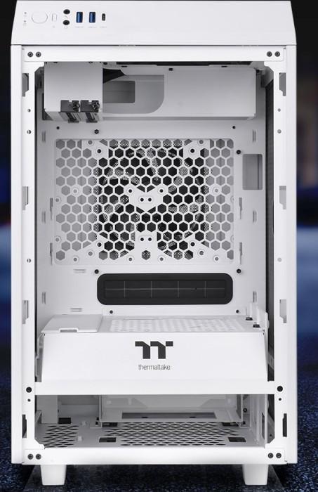 Actual product image Thermaltake The Tower 100 Snow (Mini-ITX)