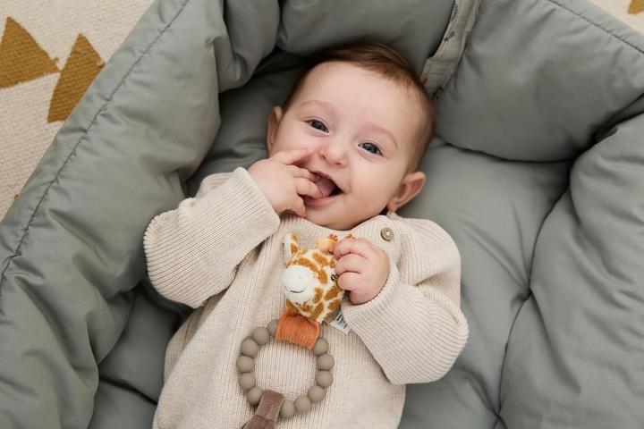 Actual product image Sterntaler Babynestchen & Bettschlangen 2in1 Kuschelnest & Krabbeldecke - Löwe L