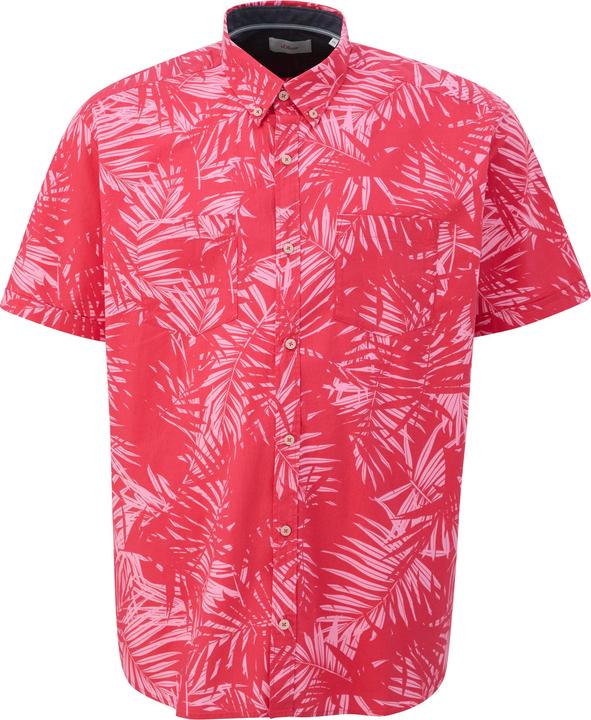 Immagine prodotto s.Oliver Hemd Kurzarmhemd im Slim-Fit (5XL)