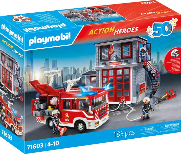Produktbild Playmobil Feuerwehr-Megaset (71603, Playmobil City Action)