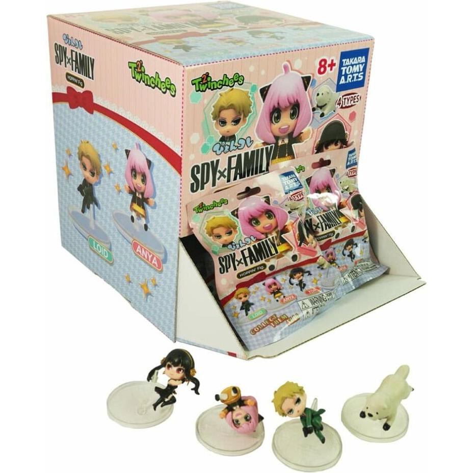 Thumbnail - Takara Tomy Spy x Family Twinchees Minifiguren Hoppin' 5 cm Display (24)