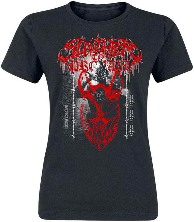 Produktbild Slaughter To Prevail Red Mask Kostolom (M)