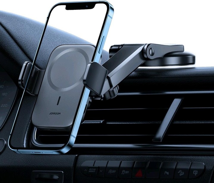 Image du produit Joyroom Porte-charge magnétique sans fil pour voiture (tableau de bord)