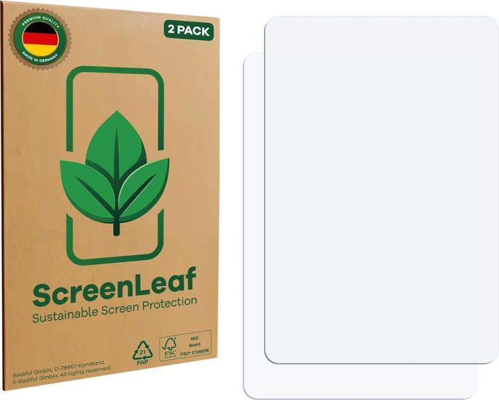ScreenLeaf Schutzfolie für Segway GT3 Pro nachhaltiger Displayschutz Display Schutz Folie Klar Transparent