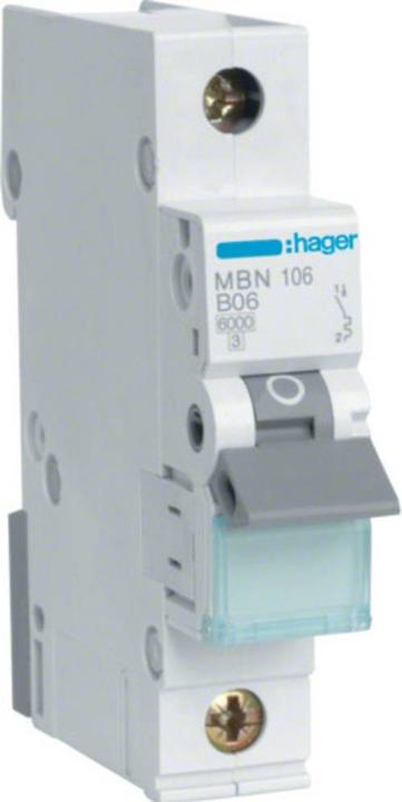 Actual product image Hager Circuit breaker pole