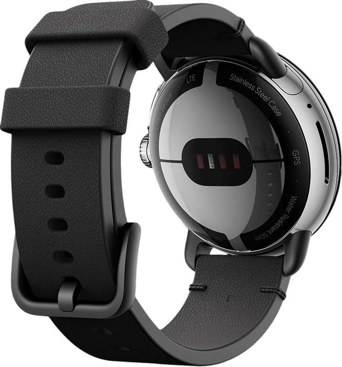 Produktbild Google Pixel watch Band - Obsidian Craft Leathe (20 mm, Edelstahl, italienisches Leder)