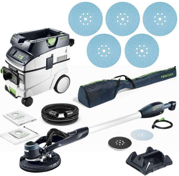 Produktbild Festool Langhalsschleifer- und Sauger-Set LHS-E 225/CTM 36-Set (Langhalsschleifer, 400 W)