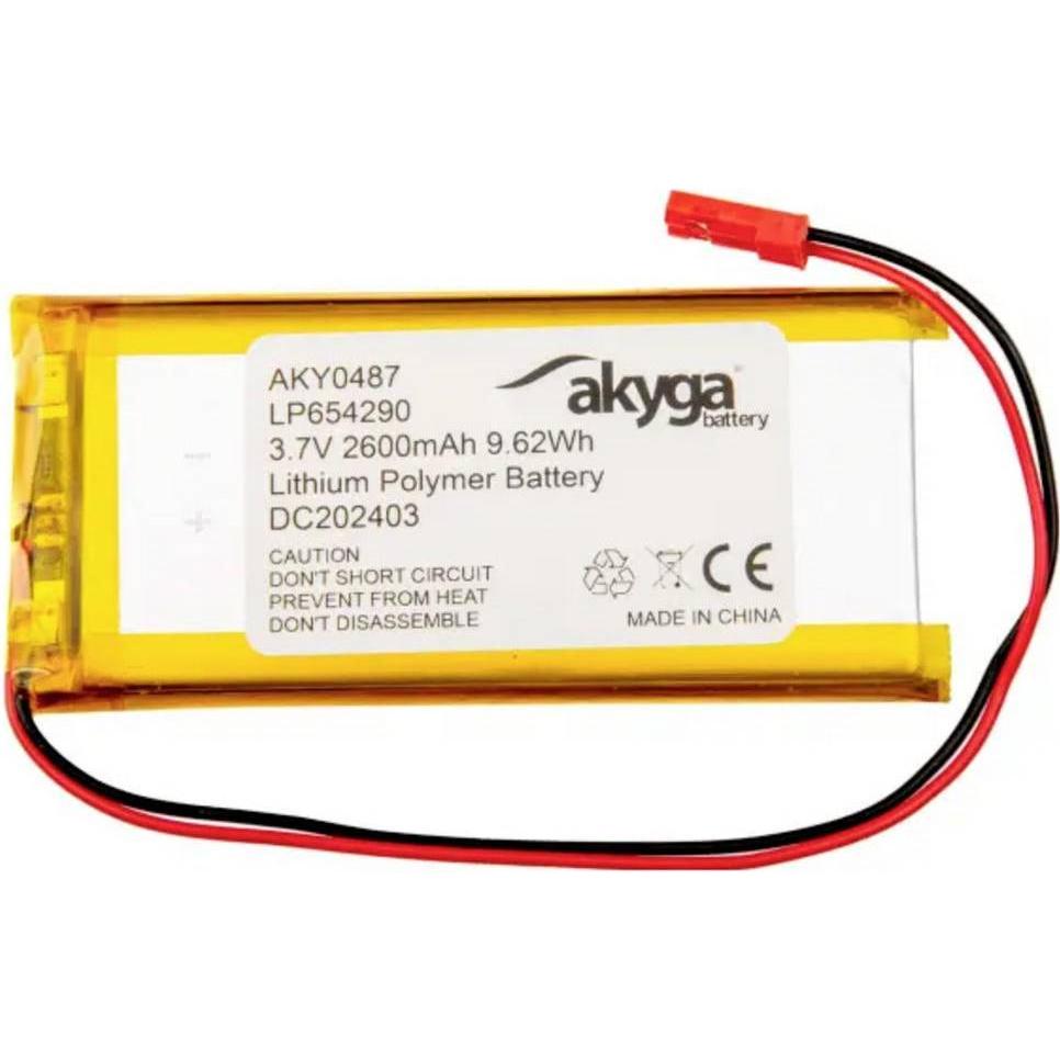 Akyga LP654290 Akkupack x Spezial-Akku LiPo 3.7 V 2600 mAh (3.70 V, 2600 mAh)