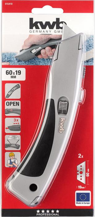 Actual product image kwb Professional trapezoidal blade knife (Cutters)
